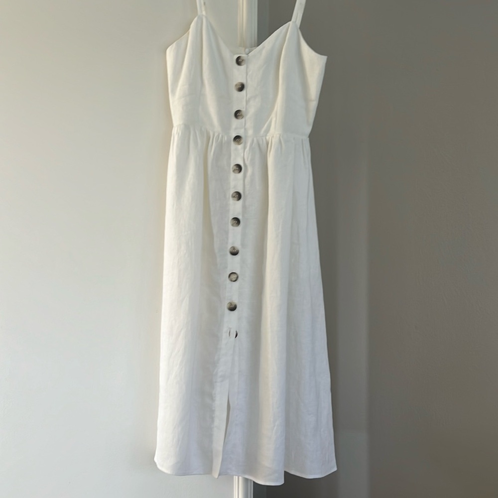 The Reformation linen dress